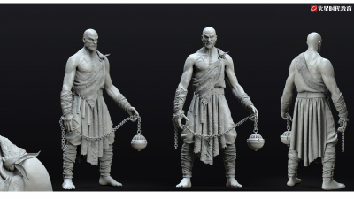 2006期游戏3D美术设计师班1班【O】的五星作品