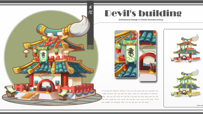 2007期游戏原画高级设计师班1班【O】的五星作品