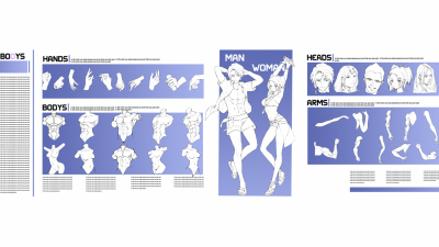 2012期游戏原画大师班1班【O】的五星作品