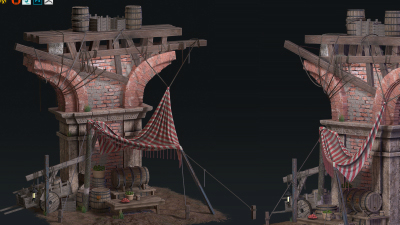 2006期游戏3D美术设计师班1班【O】的五星作品