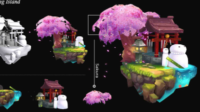2012期游戏3D美术大师班1班【O】的五星作品