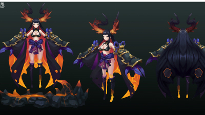 2009期游戏3D美术设计师班1班【O】的五星作品