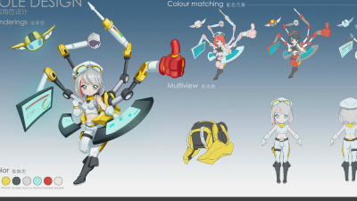 2011期游戏原画大师班1班【O】的五星作品