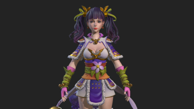 2009期游戏3D美术大师班1班【O】的五星作品
