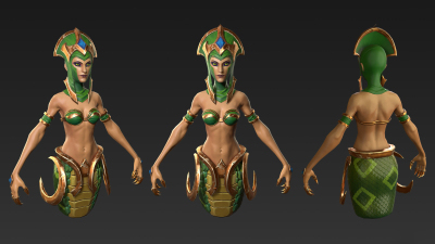 2009期游戏3D美术设计师班1班【O】的五星作品