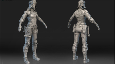 2008期游戏3D美术设计师班1班【O】的五星作品