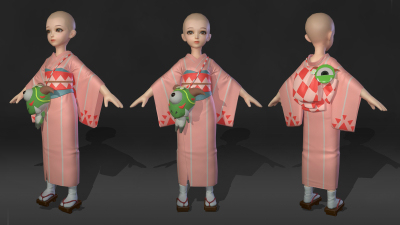 2009期游戏3D美术设计师班1班【O】的五星作品