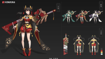 2012期游戏原画大师班1班【OT】的五星作品