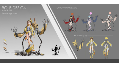 2011期游戏原画大师班1班【O】的五星作品