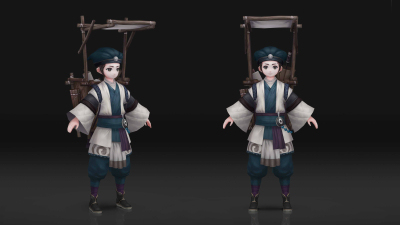 2011期游戏3D美术大师班1班【O】的五星作品