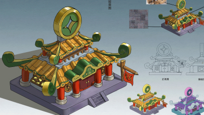 2009期游戏原画高级设计师班1班【O】的五星作品