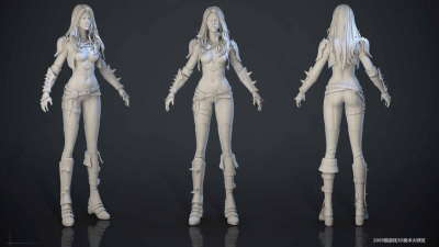 2009期游戏3D美术设计师班1班【O】的五星作品