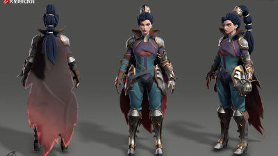 2010期游戏3D美术大师班1班【O】的五星作品