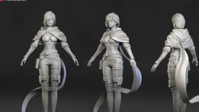 2010期游戏3D美术大师班1班【O】的五星作品
