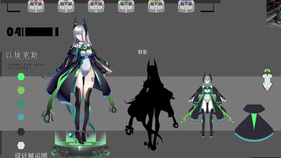2012期游戏原画大师班1班【O】的五星作品