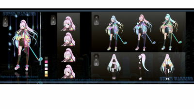 2012期游戏原画大师班1班【O】的五星作品