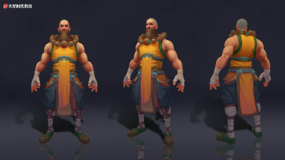 2012期游戏3D美术大师班1班【O】的五星作品
