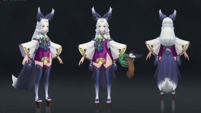 2012期游戏3D美术大师班1班【O】的五星作品