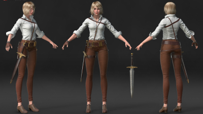 2010期游戏3D美术大师班1班【O】的五星作品