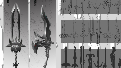 2103期游戏原画大师班1班【O】的五星作品