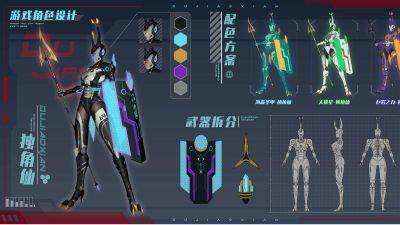 2012期游戏原画大师班1班【OT】的五星作品