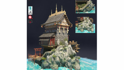 2102期游戏3D美术大师班1班【O】的五星作品