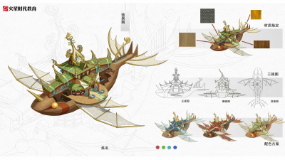 2009期游戏原画高级设计师班1班【O】的五星作品