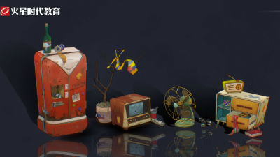 2104期游戏3D美术大师班1班【O】的五星作品