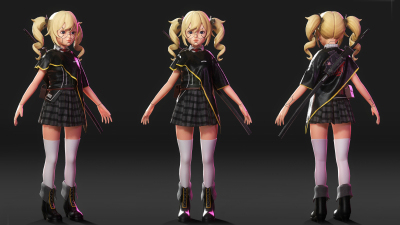 2012期游戏3D美术大师班1班【O】的五星作品