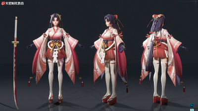 2012期游戏3D美术大师班1班【O】的五星作品