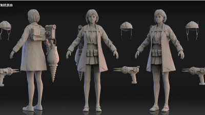 2012期游戏3D美术大师班1班【O】的五星作品