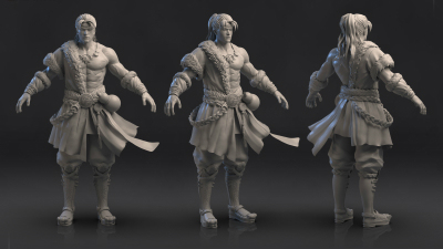 2012期游戏3D美术大师班1班【O】的五星作品