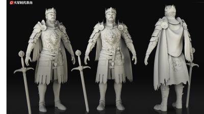2012期游戏3D美术大师班1班【O】的五星作品