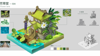 2012期游戏原画大师班1班【O】的五星作品