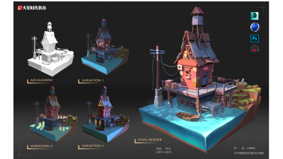 2105期3D模型大师班1班【O】的五星作品