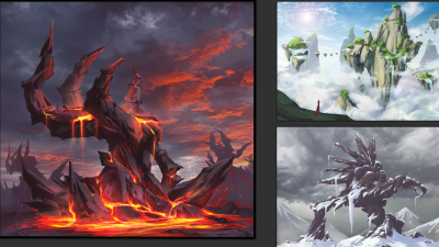 2101期游戏原画大师班1班【OT】的五星作品