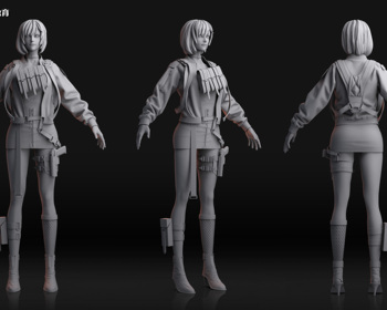 2102期游戏3D美术大师班1班【O】的五星作品