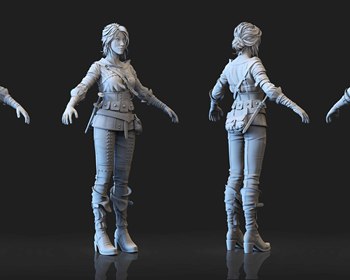 2101期游戏3D美术大师班1班【O】的五星作品