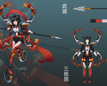 2103期游戏原画大师班1班【O】的五星作品