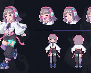 2104期游戏原画大师班1班【O】的五星作品