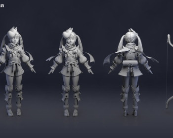 2103期游戏3D美术大师班1班【O】的五星作品