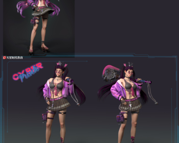 2102期游戏3D美术大师班1班【O】的五星作品