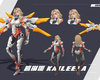 2104期游戏原画大师班1班【O】的五星作品