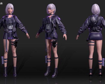 2102期游戏3D美术大师班1班【O】的五星作品