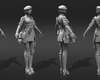 2103期游戏3D美术大师班1班【O】的五星作品