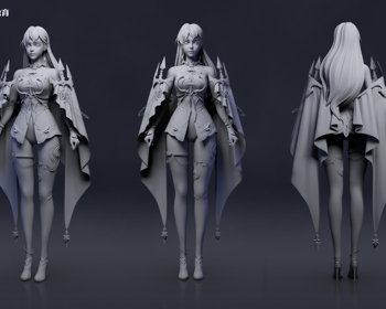 2103期游戏3D美术大师班1班【O】的五星作品
