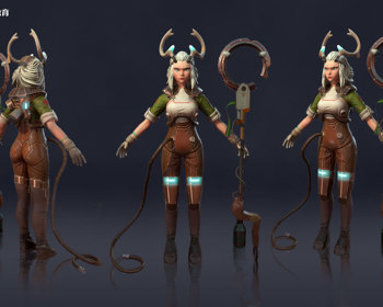 2104期游戏3D美术大师班1班【O】的五星作品