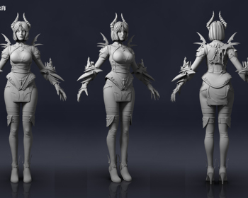 2104期游戏3D美术大师班1班【O】的五星作品