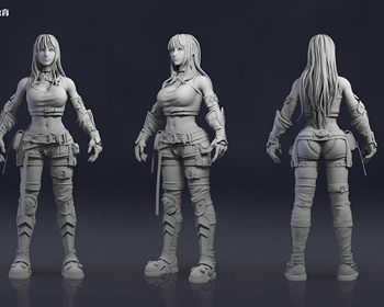 2104期游戏3D美术大师班1班【O】的五星作品