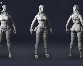 2104期游戏3D美术大师班1班【O】的五星作品